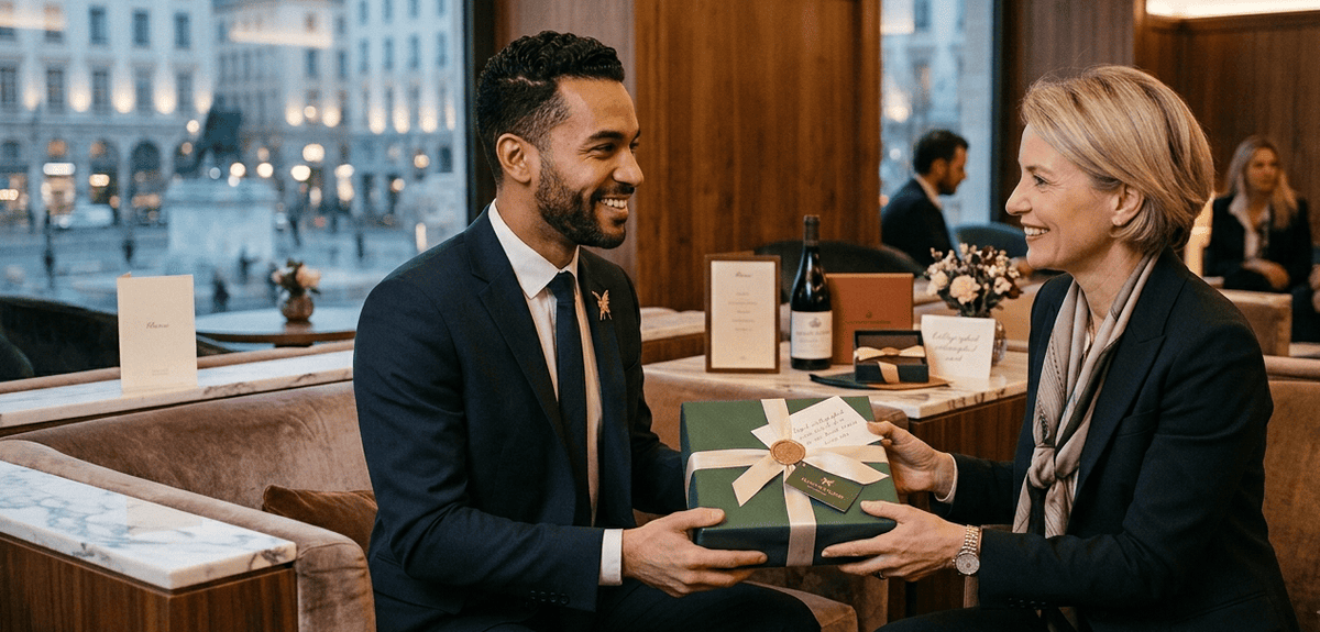 Cadeaux d’exception et d’affaires haut de gamme : sélection locale, personnalisation et livraison sur-mesure