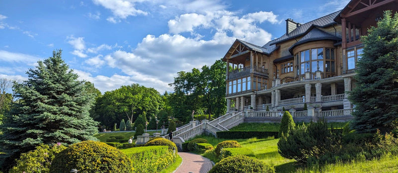 Domaine avec vue sur un splendide jardin